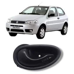 Maçaneta interna porta traseira esquerda Fiat Palio 2004 10