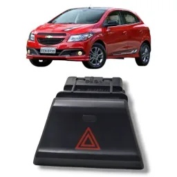 Botão alertar GM Chevrolet Onix 2013 2019